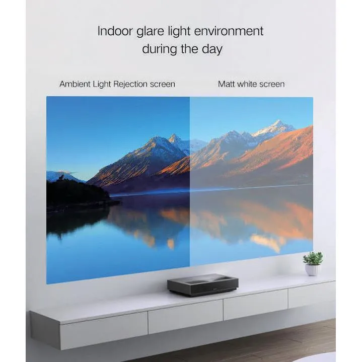 2C 120" Ambient Light Rejecting Projector Screen
