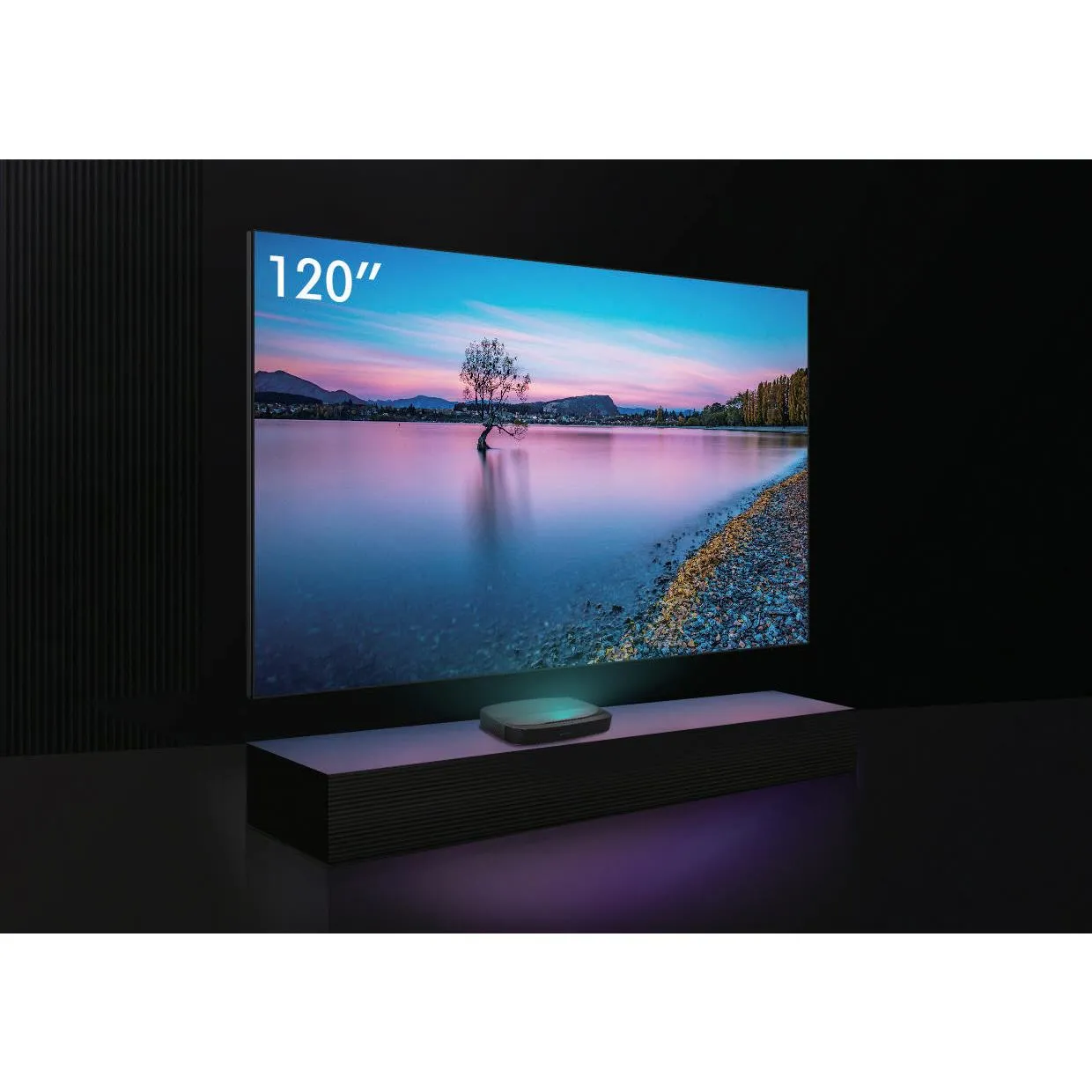 2C 120" Ambient Light Rejecting Projector Screen