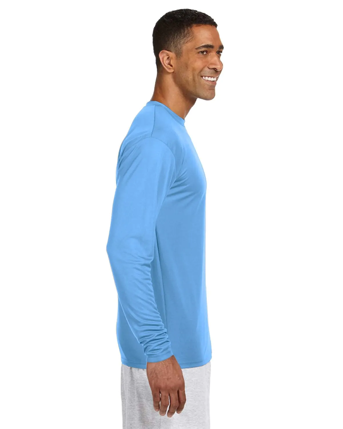 A4 N3165 Men's Cooling Performance Long Sleeve T-Shirt