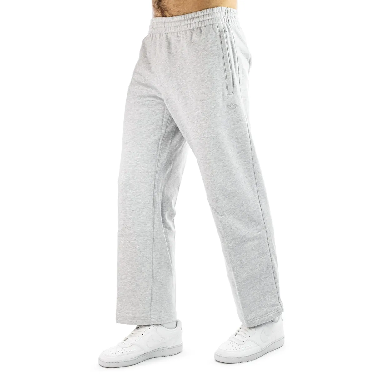 Adidas Premium Essential Wide Open Hem Jogging Hose IX9815 - hellgrau meliert