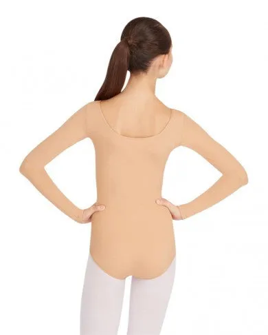 Adult Long Sleeve Leotard (Light Suntan) TB135
