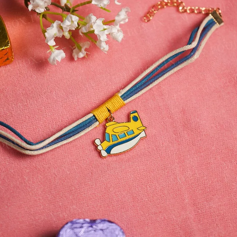 Aeroplane Quirky Rakhi For Kids