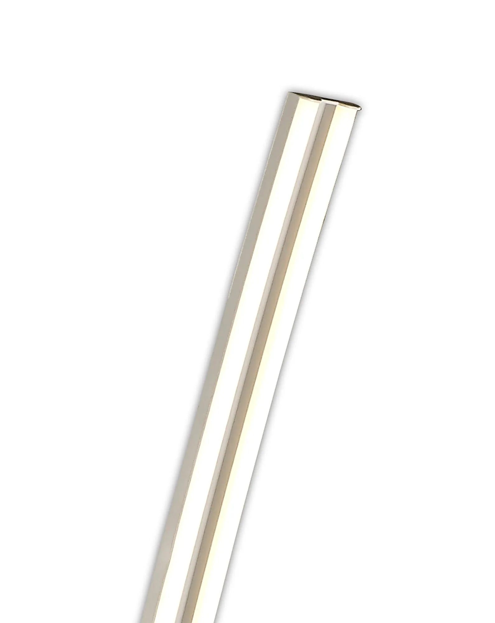 Aesthet 2 Light LED Floor Lamp Dimmable, 16W/20W LED, 4000K, 2270lm, White, 3yrs Warranty