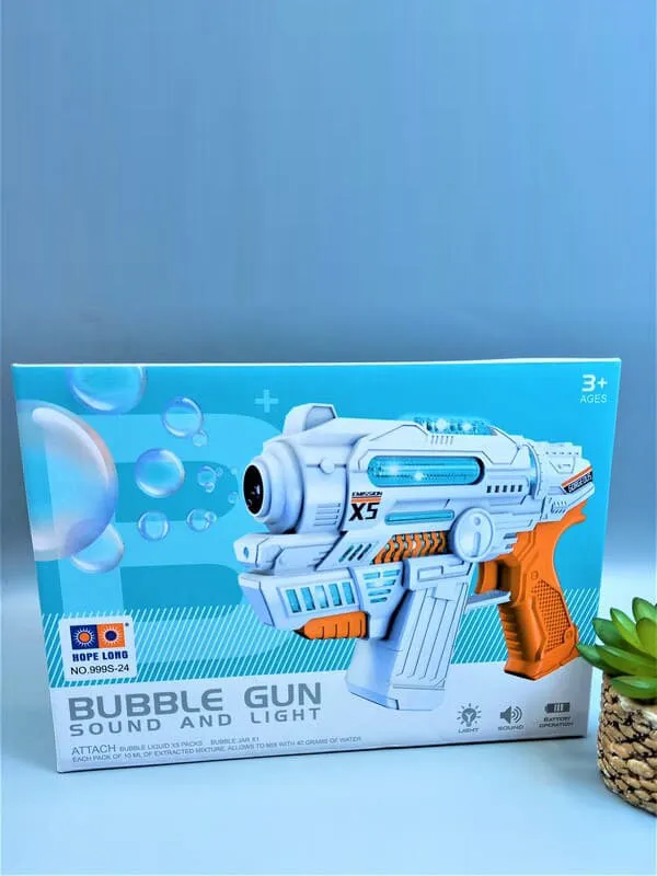 Amazing Bubble Gun Toy for Kids Green