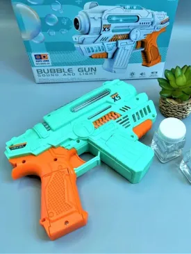 Amazing Bubble Gun Toy for Kids Green
