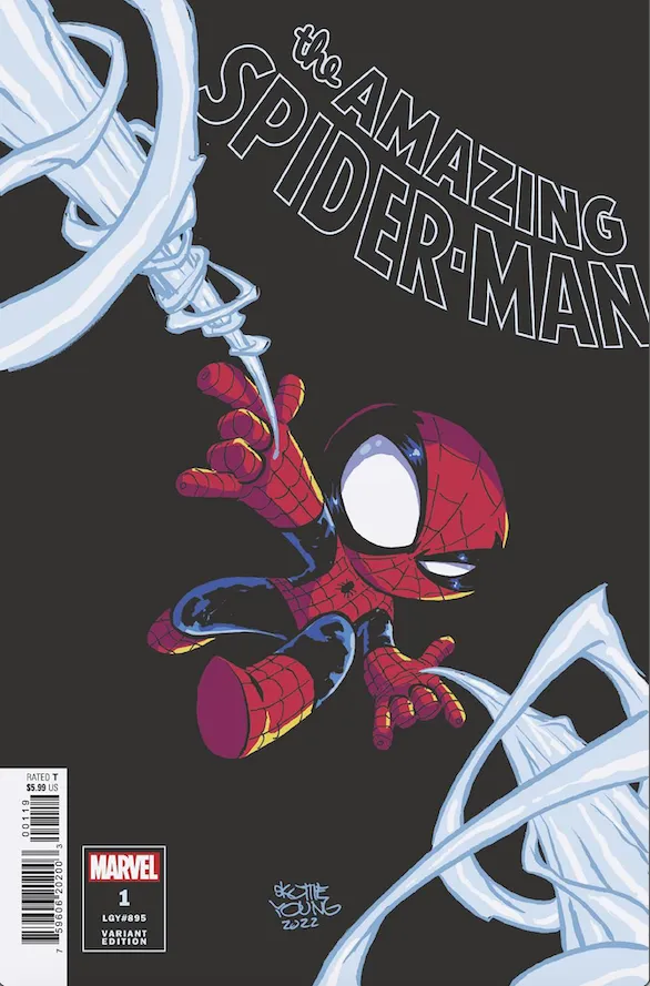 AMAZING SPIDER-MAN 1 SKOTTIE YOUNG VARIANT OPTIONS