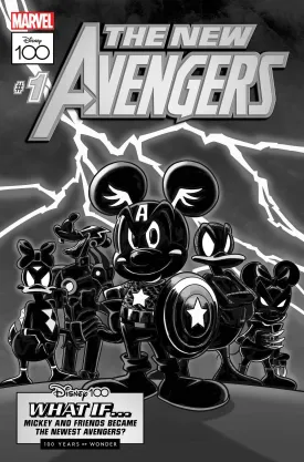 AMAZING SPIDER-MAN #25 1:100 DISNEY B&W RATIO