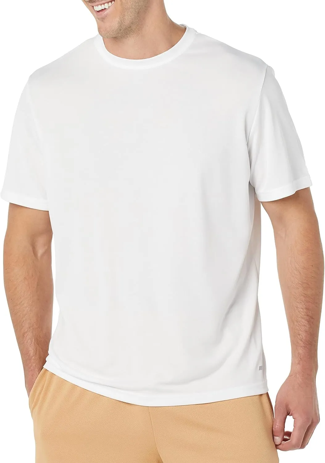 Amazon Essentials T-Shirts for Men, Active Performance Tech, Available in Big & Tall, Pack of 2