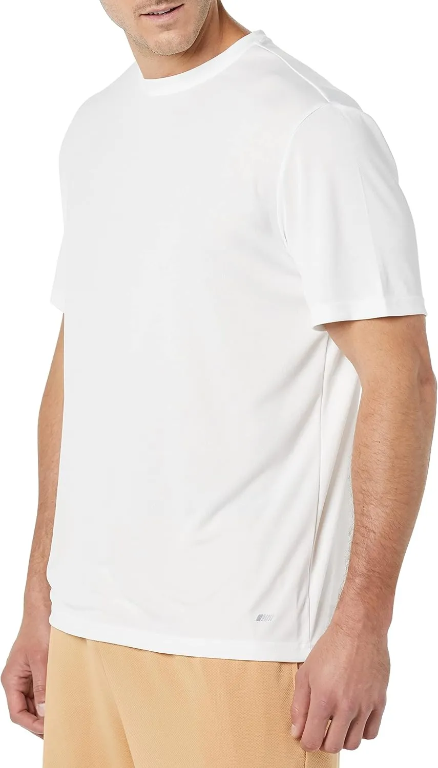 Amazon Essentials T-Shirts for Men, Active Performance Tech, Available in Big & Tall, Pack of 2