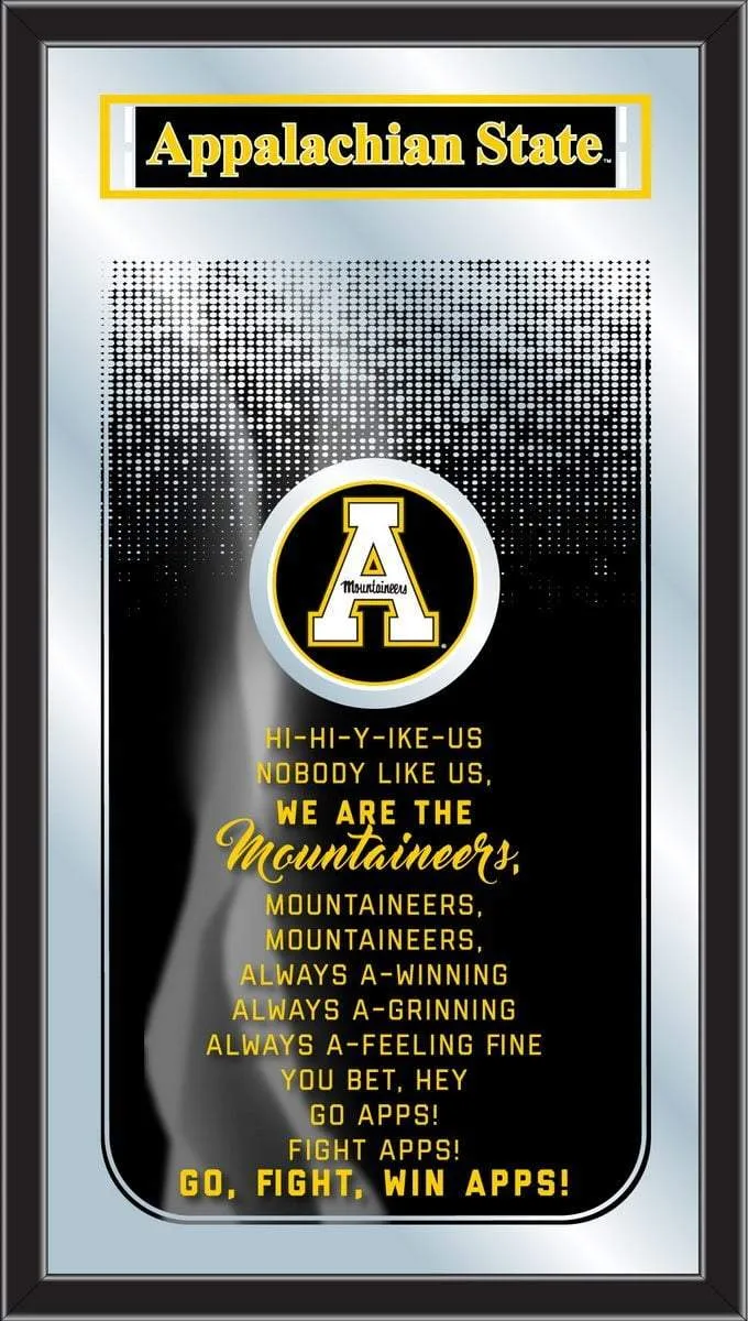 Appalachian State Mountaineers HBS Fight Song Mirror (26" x 15")
