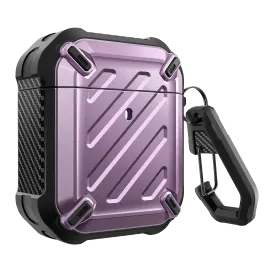 Apple AirPods 1 & 2 Unicorn Beetle Pro Rugged Case-Purple