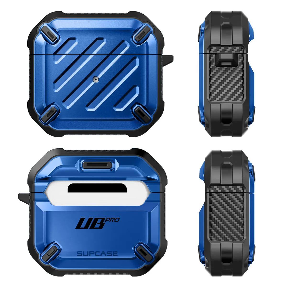 Apple AirPods 3 Unicorn Beetle PRO Rugged Case-Metallic Blue