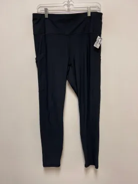 Athletic Leggings By Fabletics In Black, Size: L