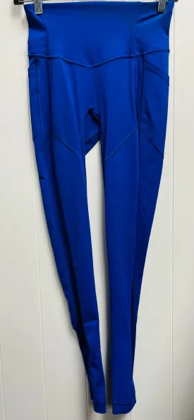 Athletic Leggings By Lululemon In Blue, Size: 4
