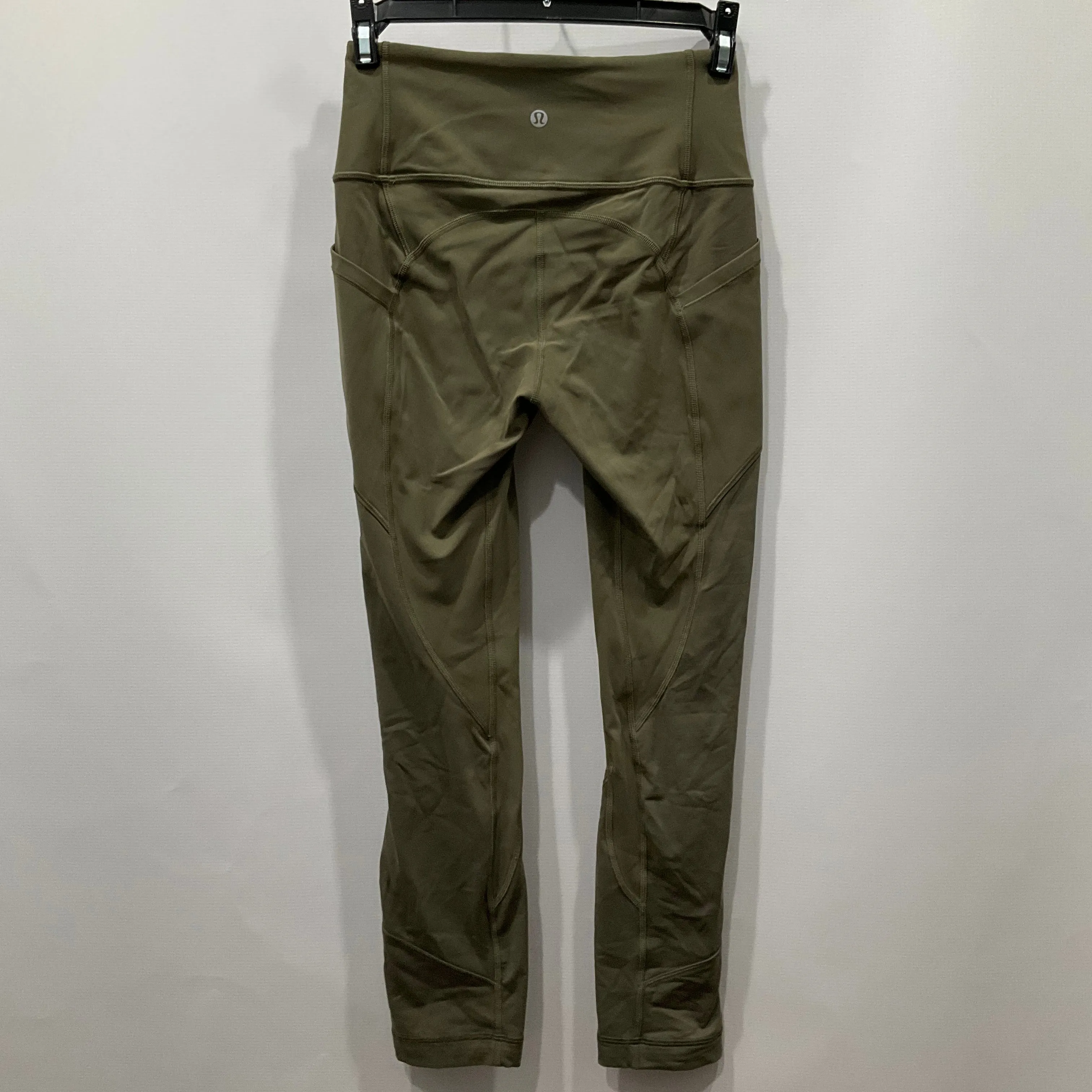Athletic Leggings By Lululemon In Green, Size: 4