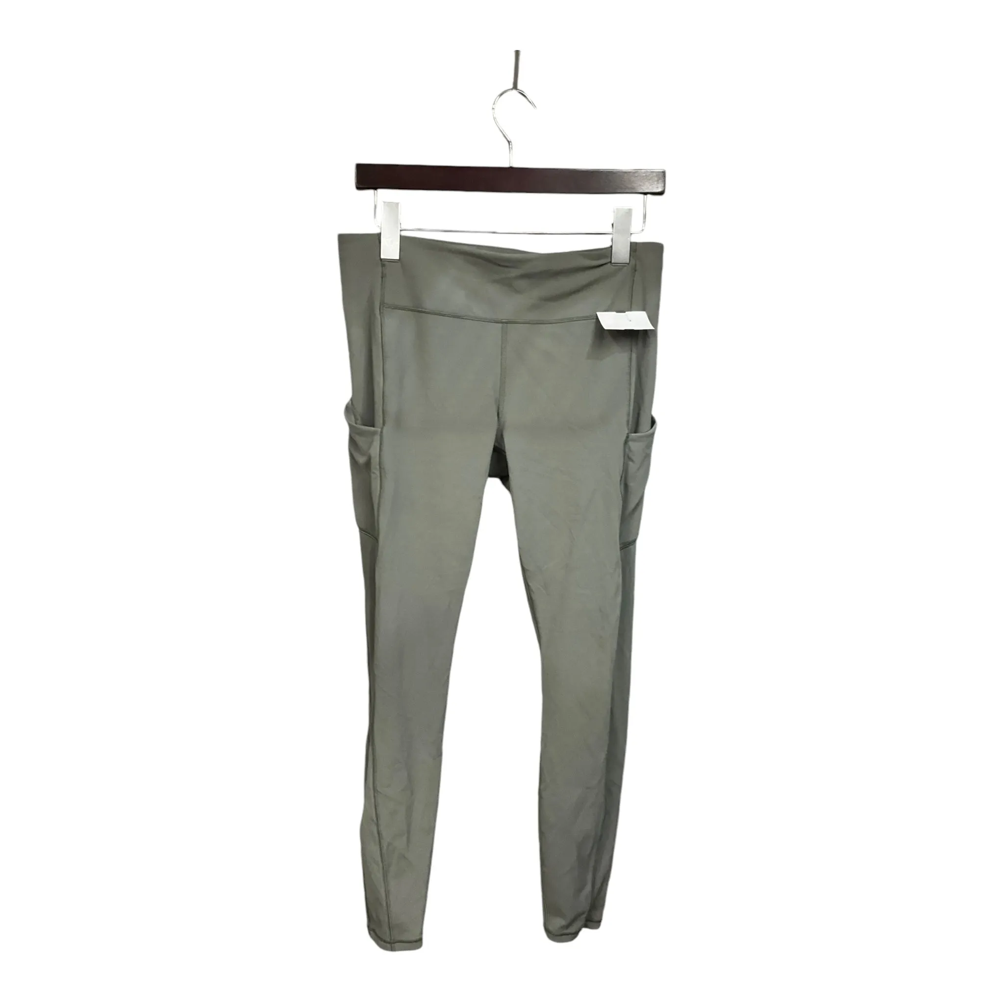 Athletic Leggings By Lululemon In Green, Size: M