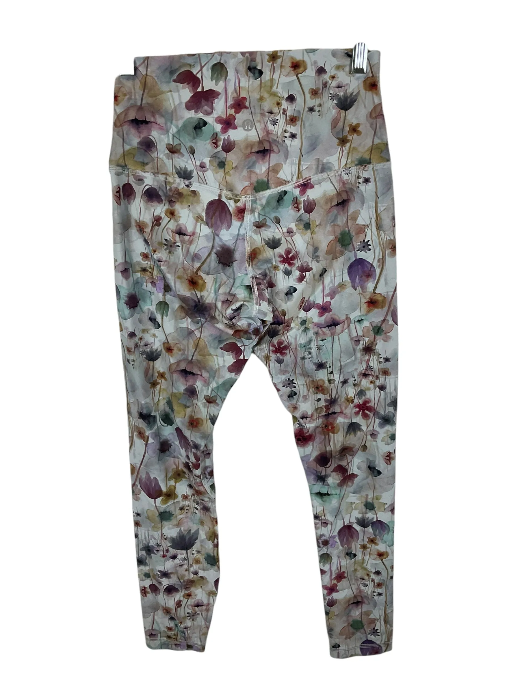 Athletic Leggings By Lululemon In Multi-colored, Size: 6