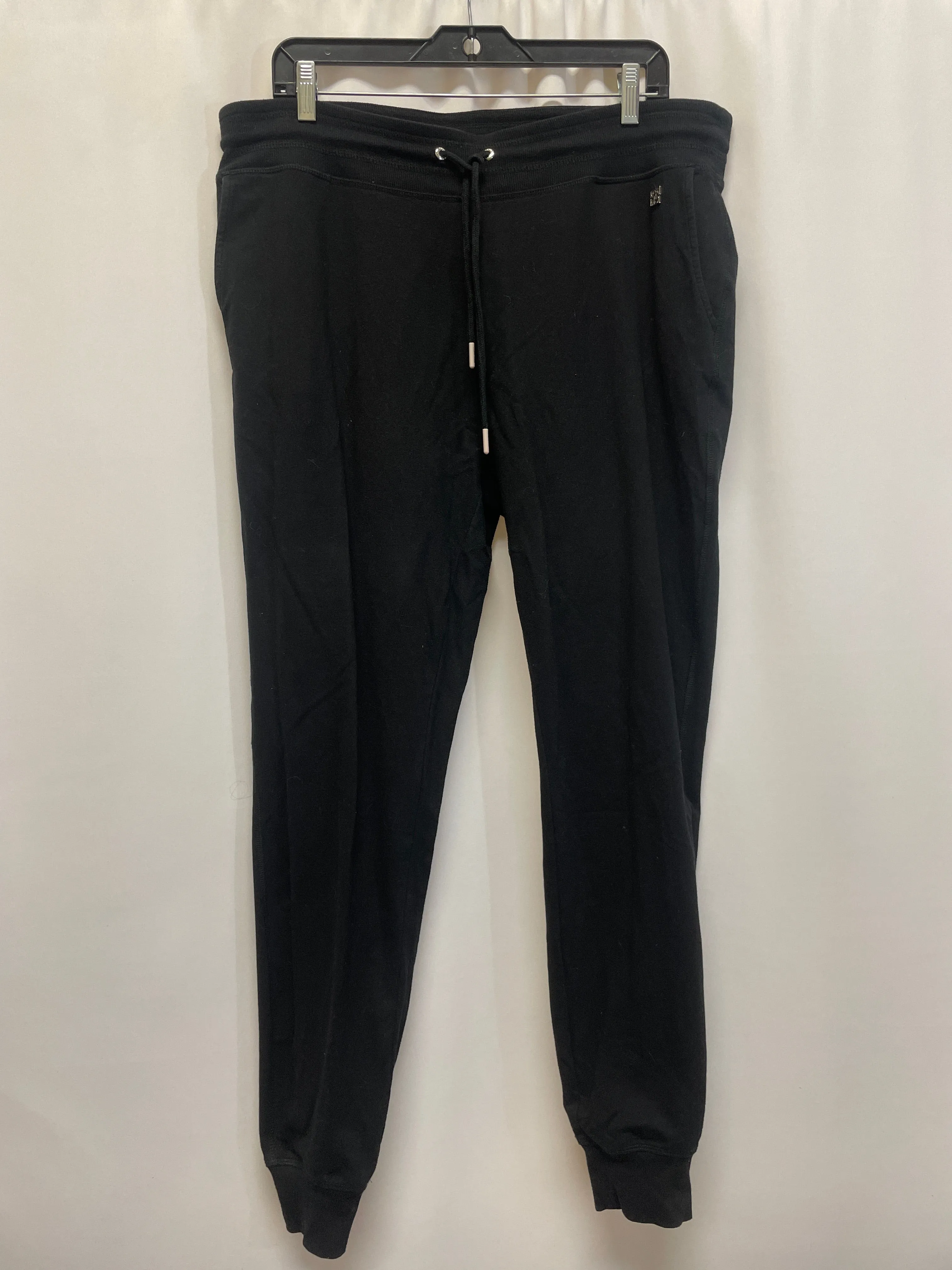 Athletic Pants By Calvin Klein In Black, Size: L