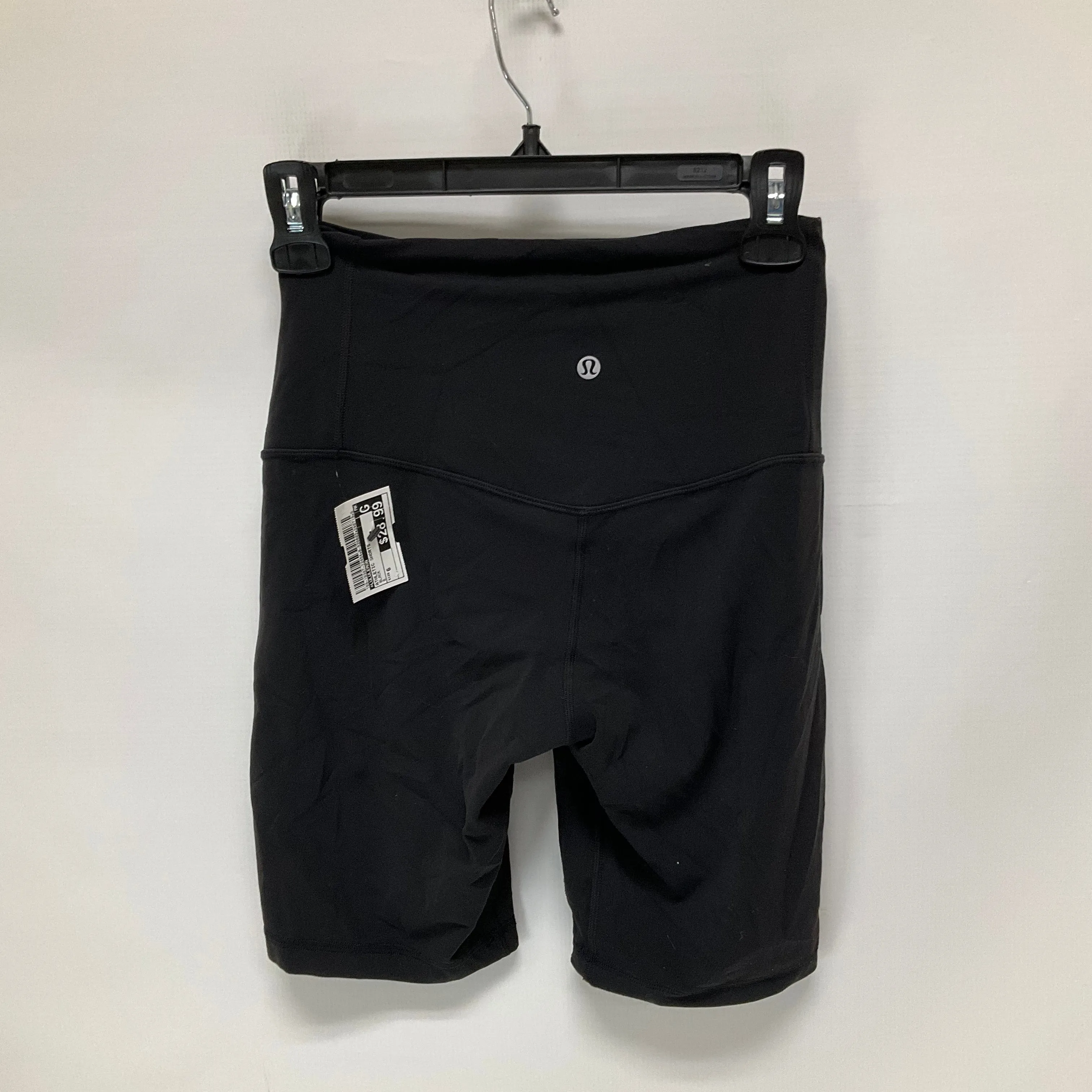 Athletic Shorts By Lululemon In Black, Size: 6