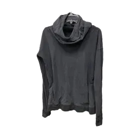 Athletic Sweatshirt Hoodie By Lululemon In Black, Size: 6