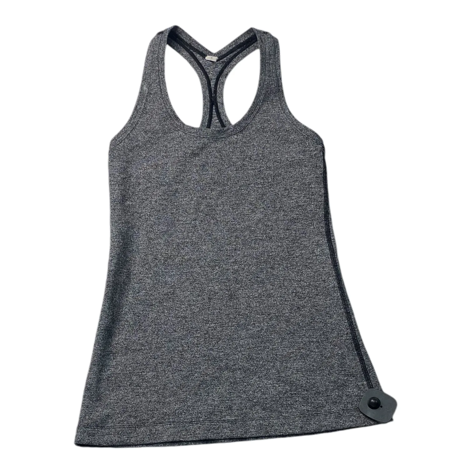 Athletic Tank Top By Lululemon In Grey, Size: 6