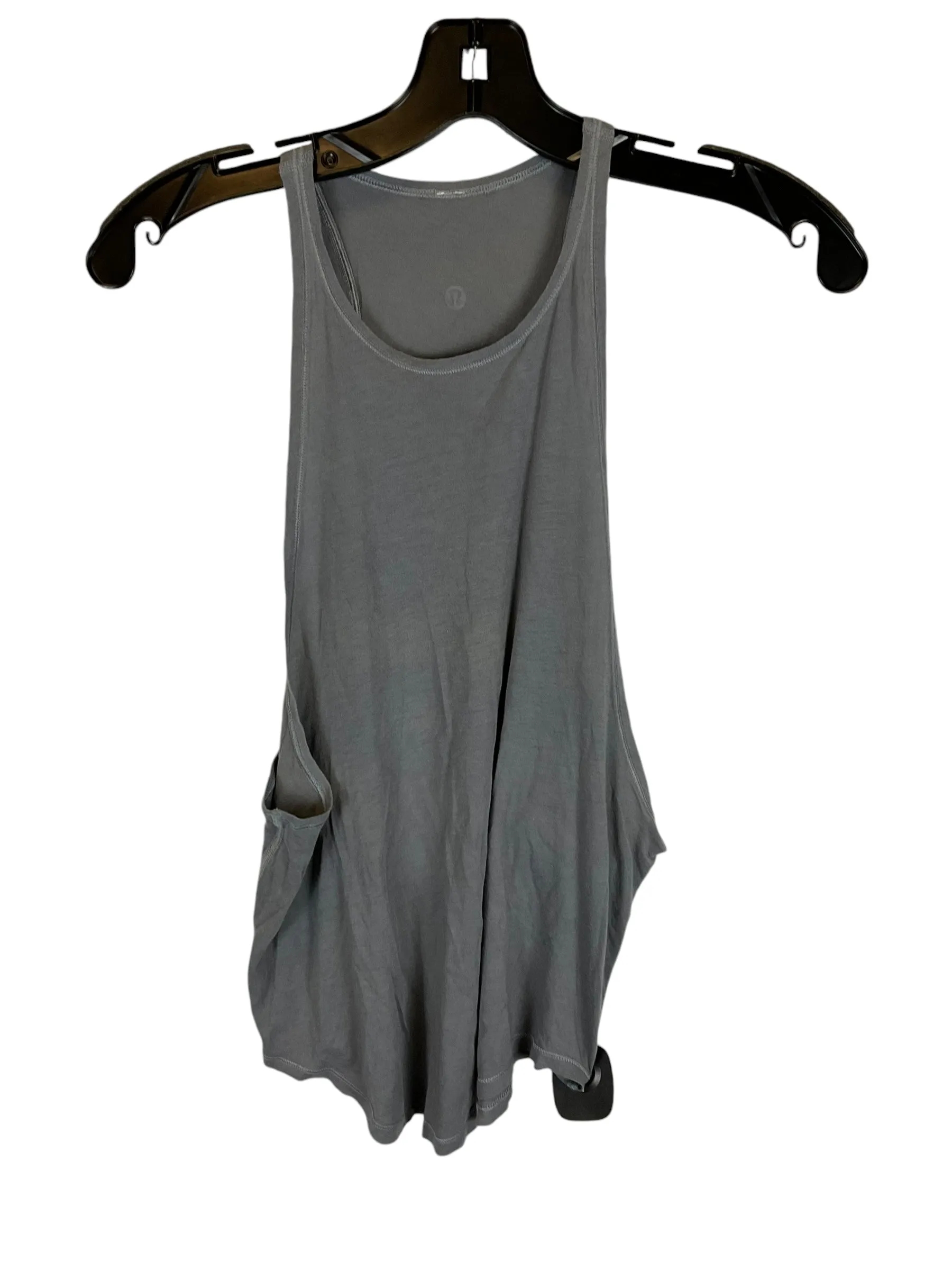 Athletic Tank Top By Lululemon In Grey, Size: S