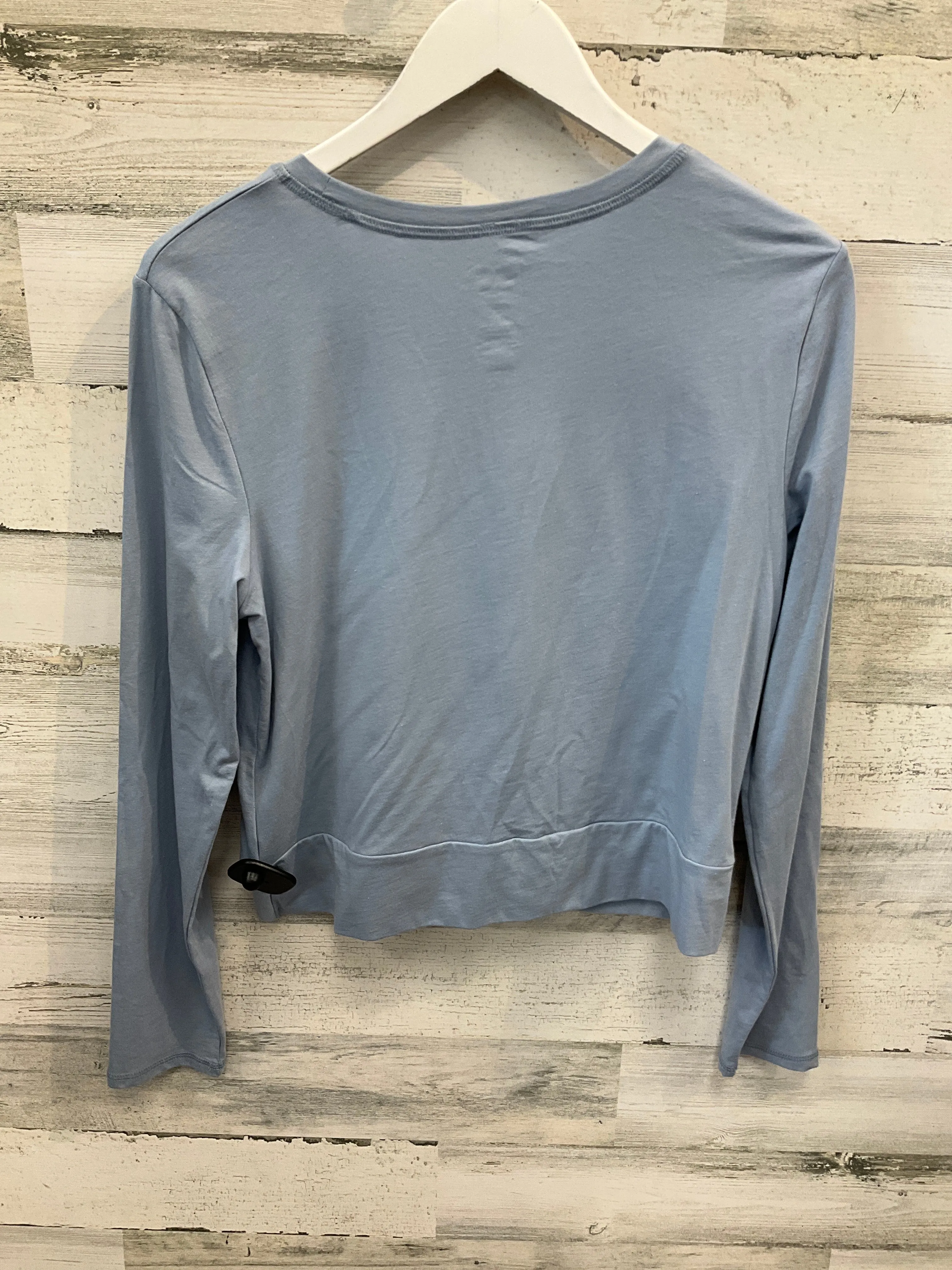 Athletic Top Long Sleeve Crewneck By So In Blue, Size: L