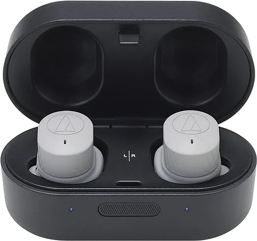 Audio-Technica ATH-SPORT7TWGY SonicSport Wireless In-Ear Headphones, Gray