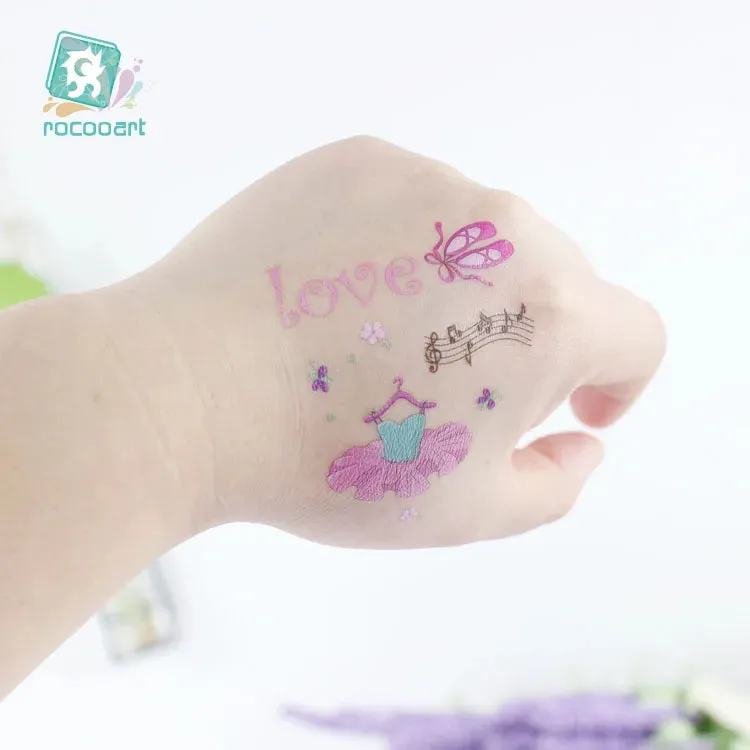 Ballet Tattoo Stickers