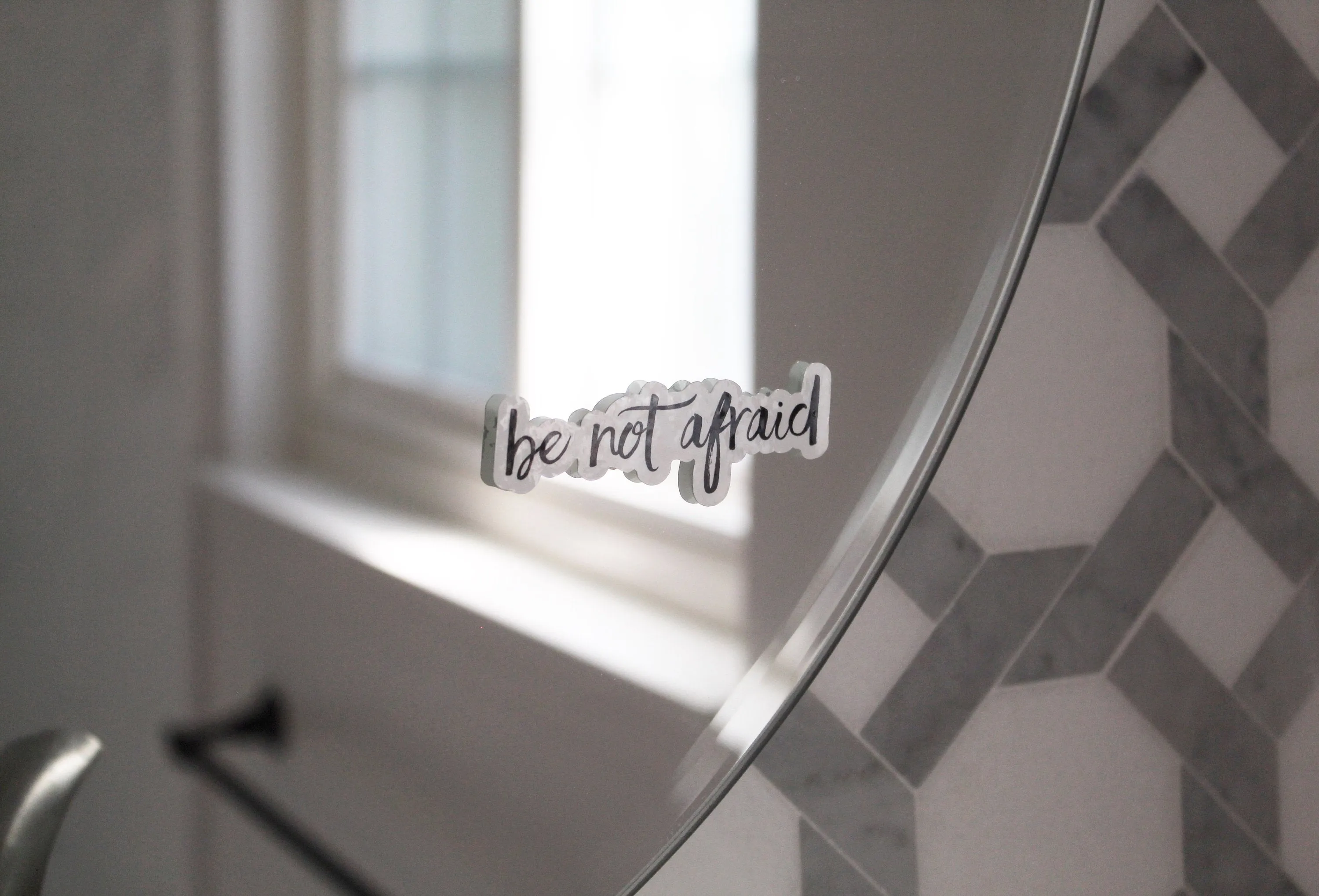 Be Not Afraid -Static Cling