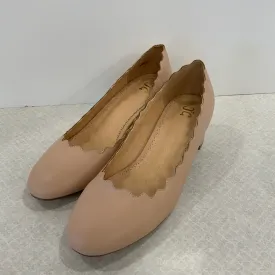 Beige Shoes Heels Block Journee, Size 7.5