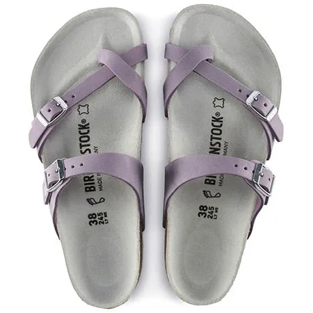 BIRKENSTOCK MAYARI NUBUCK LILAC - WOMENS