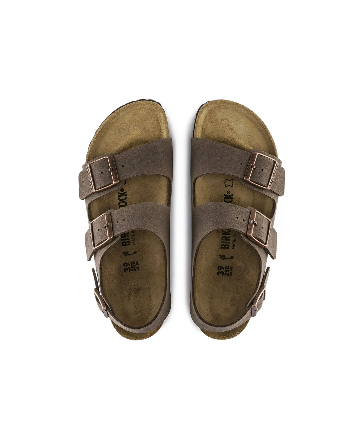 Birkenstock Milano BirkiBuc Mocca Sandals