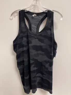 Black & Grey Athletic Tank Top Athleta, Size Xl