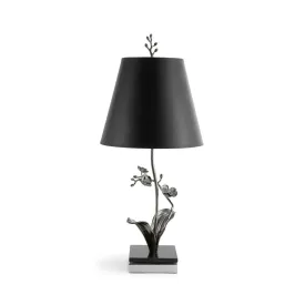 Black Orchid Table Lamp