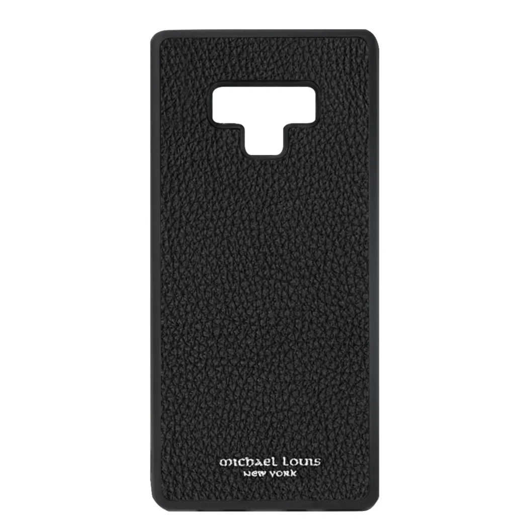 Black Pebbled Galaxy Note 9 Case