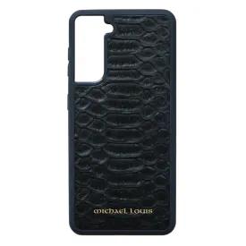 Black Python Galaxy S21 Plus Case