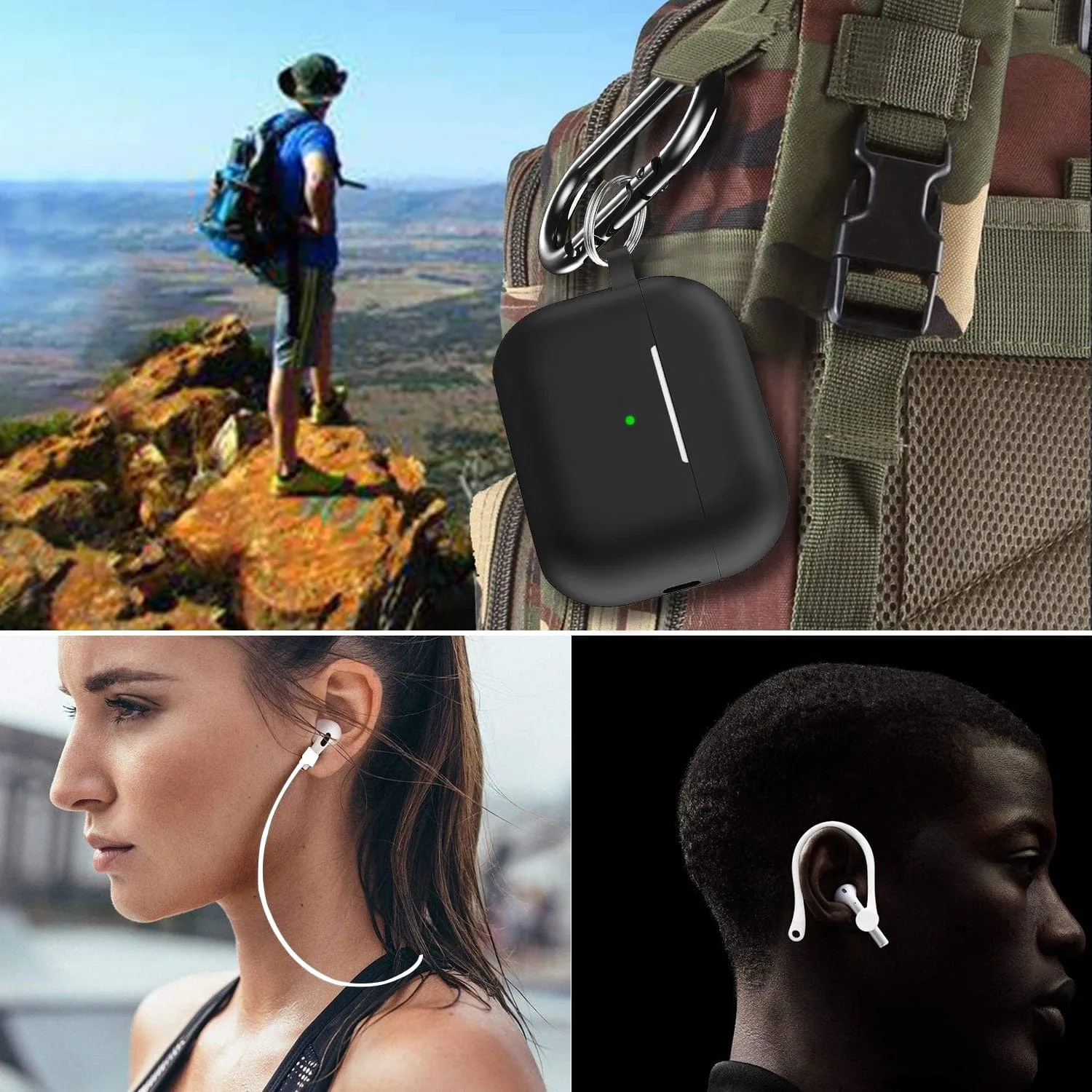 Black Silicone Case - AirPods Pro 2 (2nd Generation)