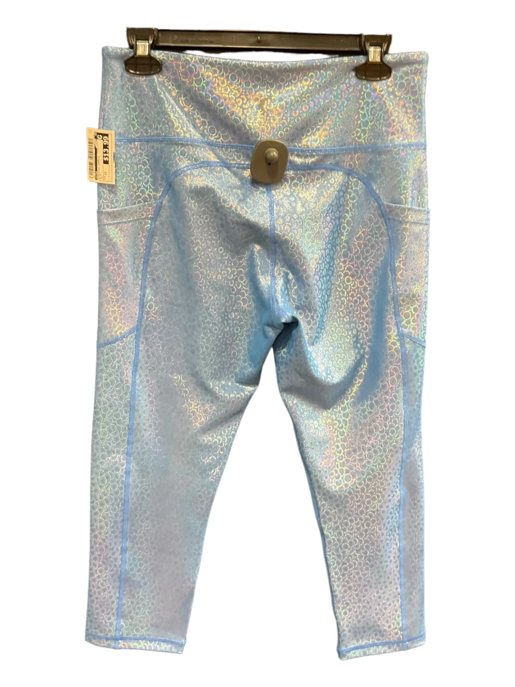 Blue Athletic Capris Zyia, Size 12