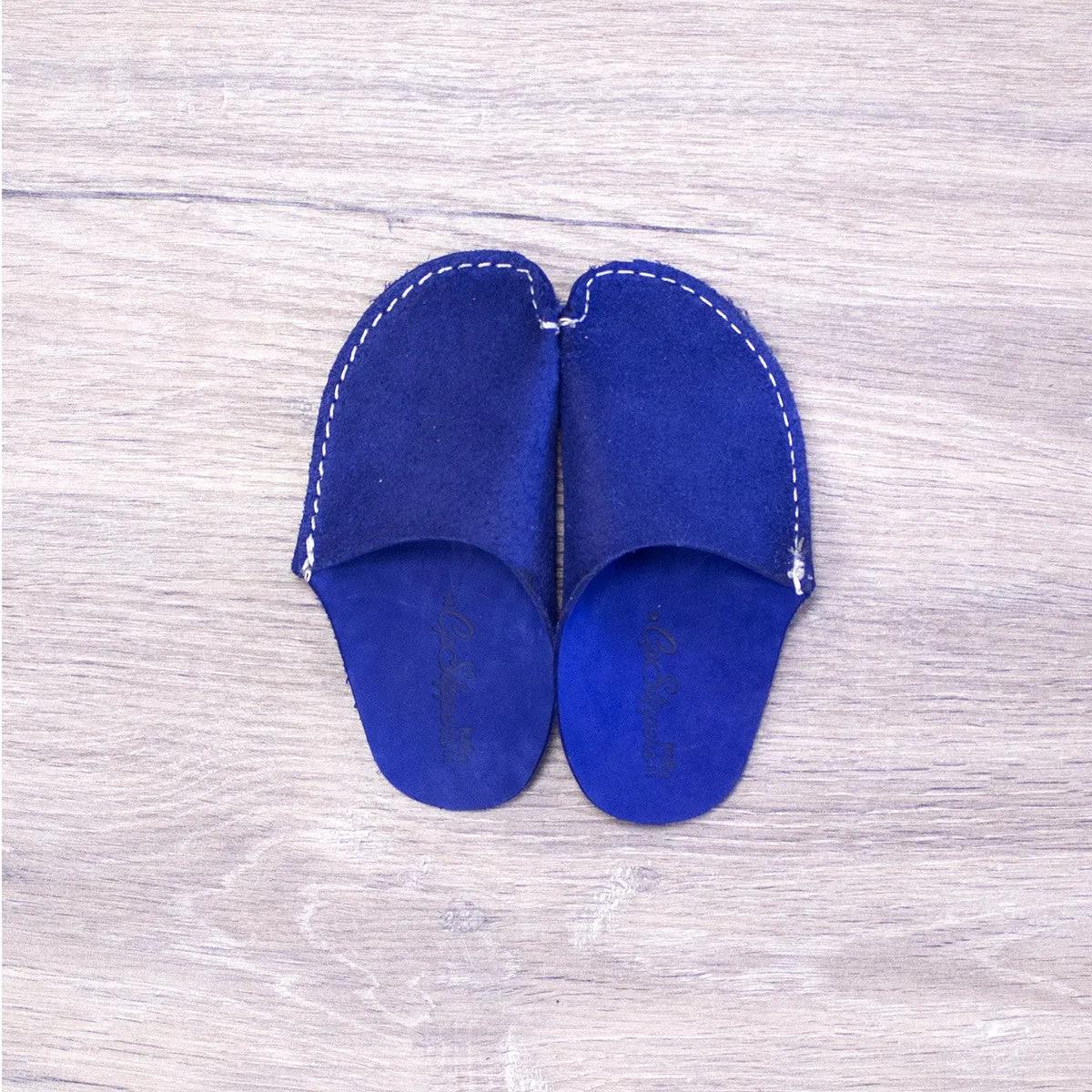 Blue CP Slippers Kids Minimalist