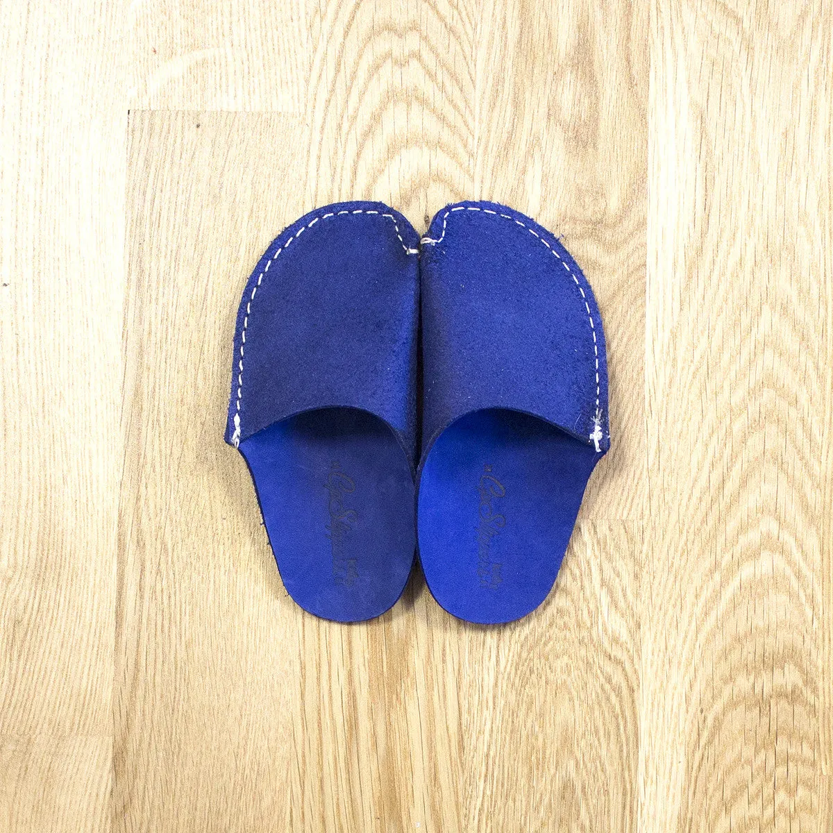 Blue CP Slippers Kids Minimalist