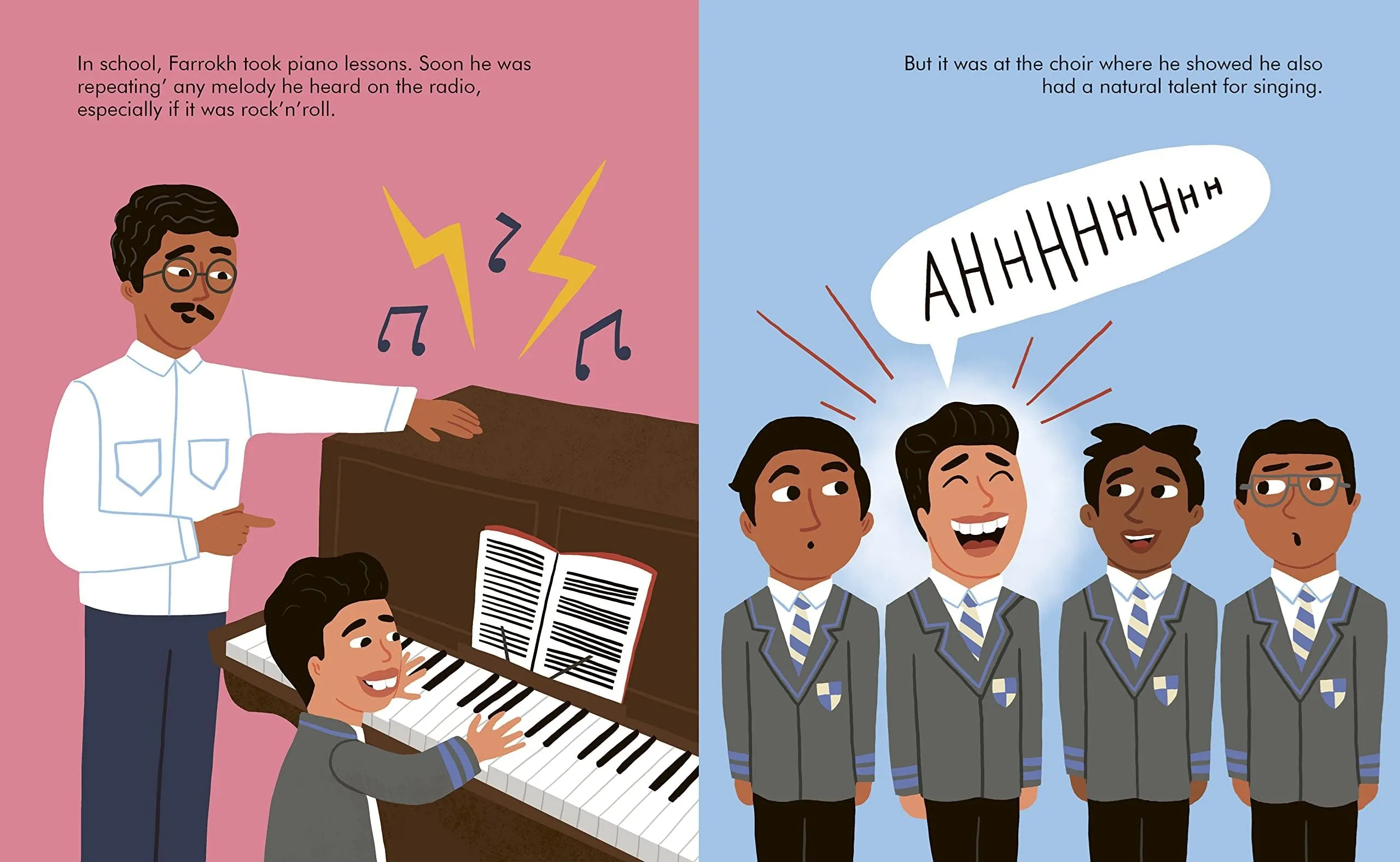 Book - Little People, Big Dreams - Freddy Mercury