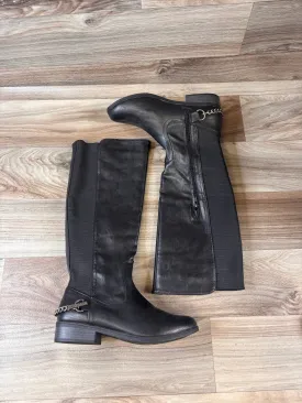Boots Ankle Heels By Nautica In Black, Size: 6.5