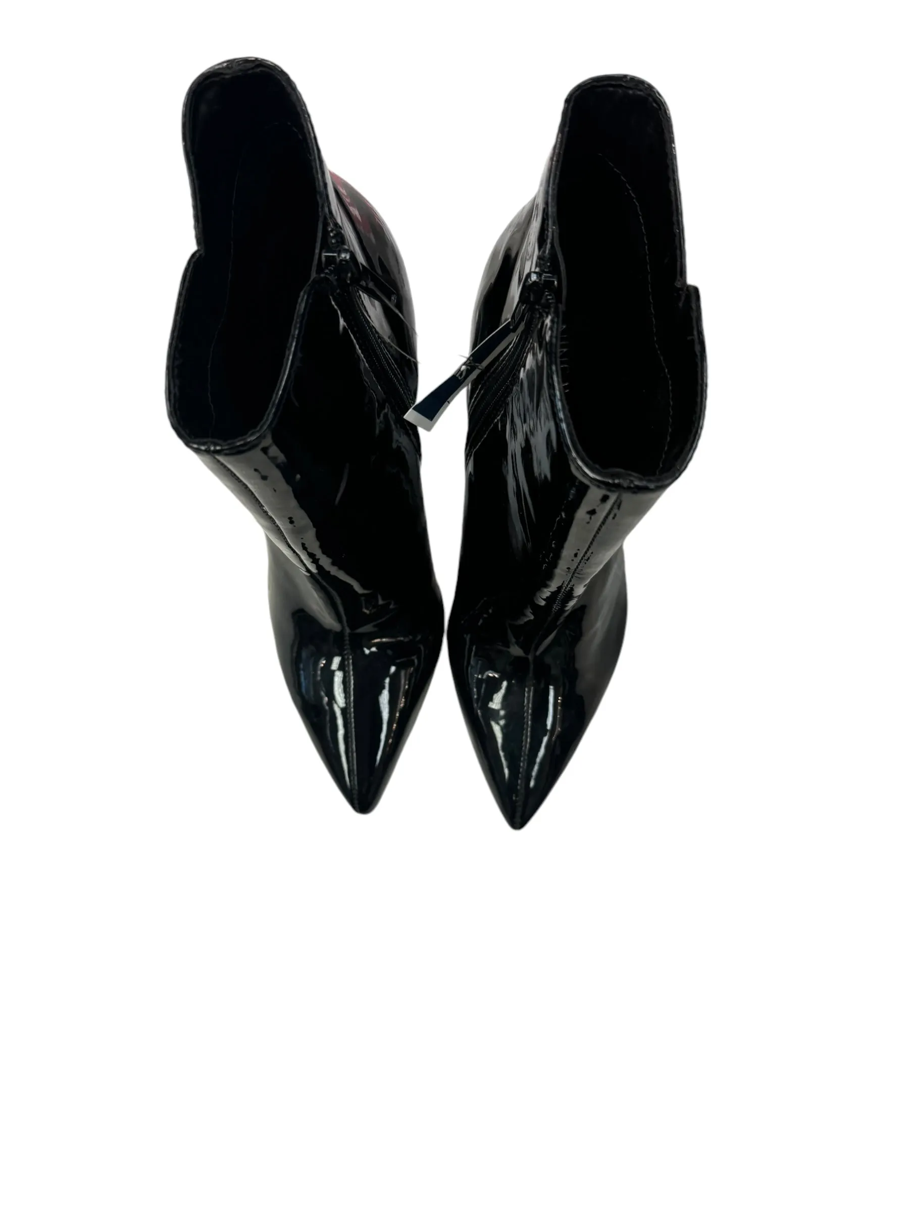 Boots Ankle Heels By Nine West In Black, Size: 8.5