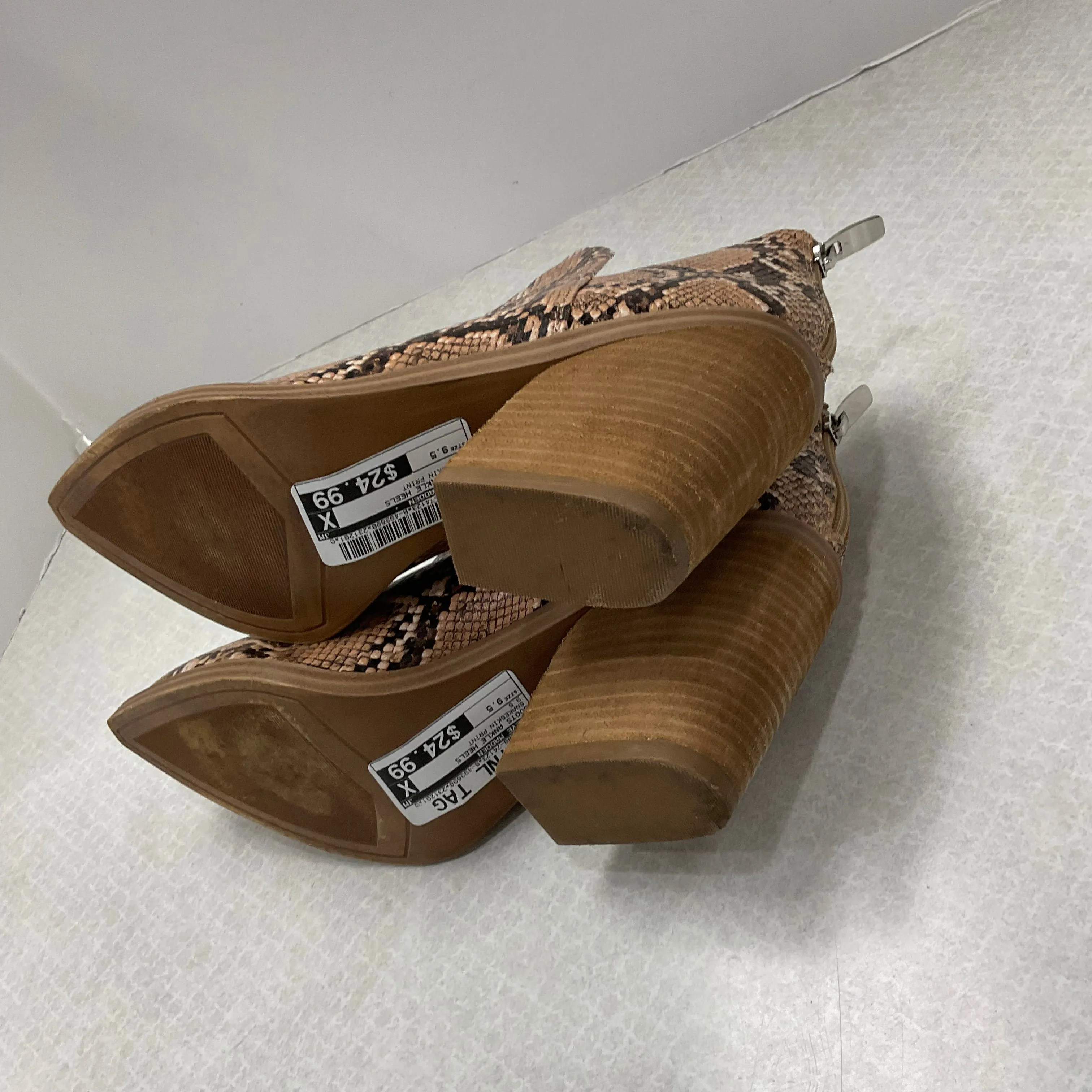 Boots Ankle Heels By Steve Madden  Size: 9.5