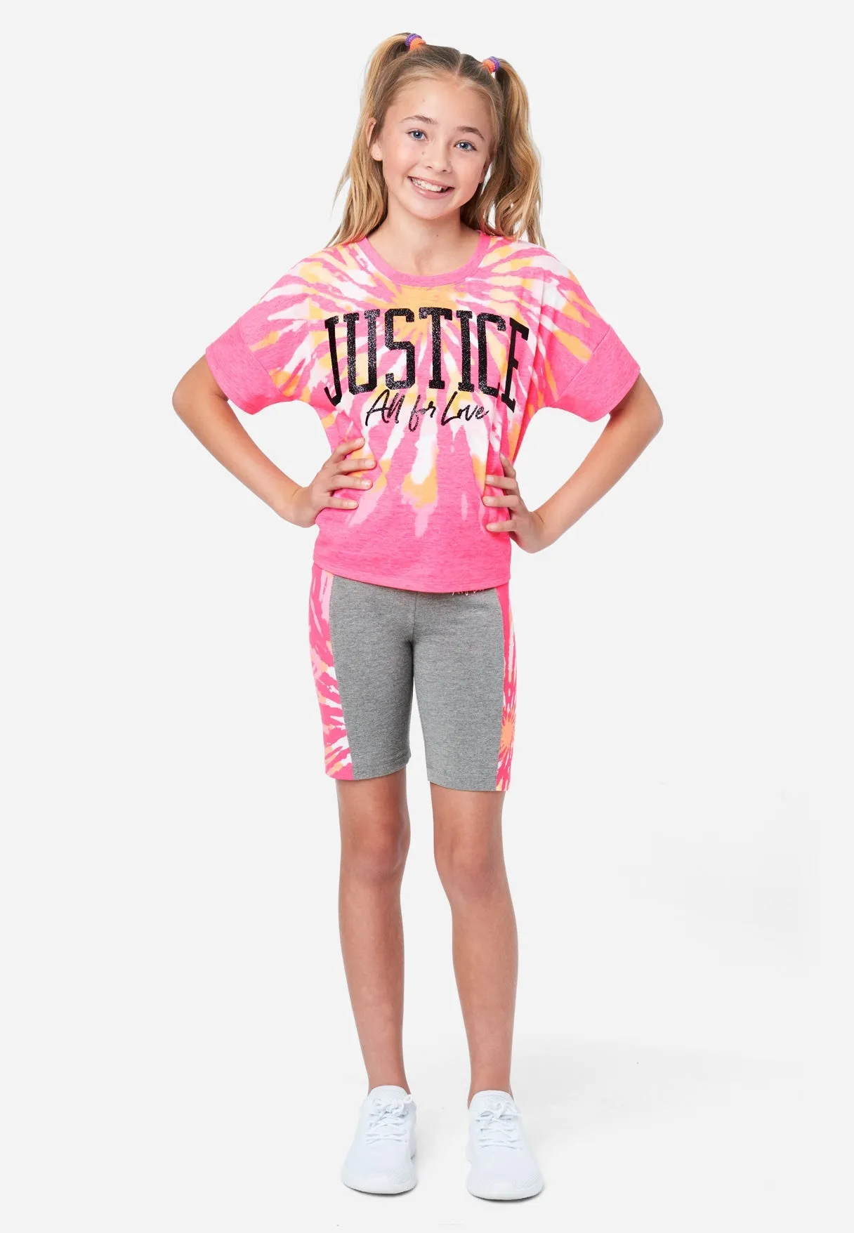 Boxy Dye Effect Short Sleeve Tee