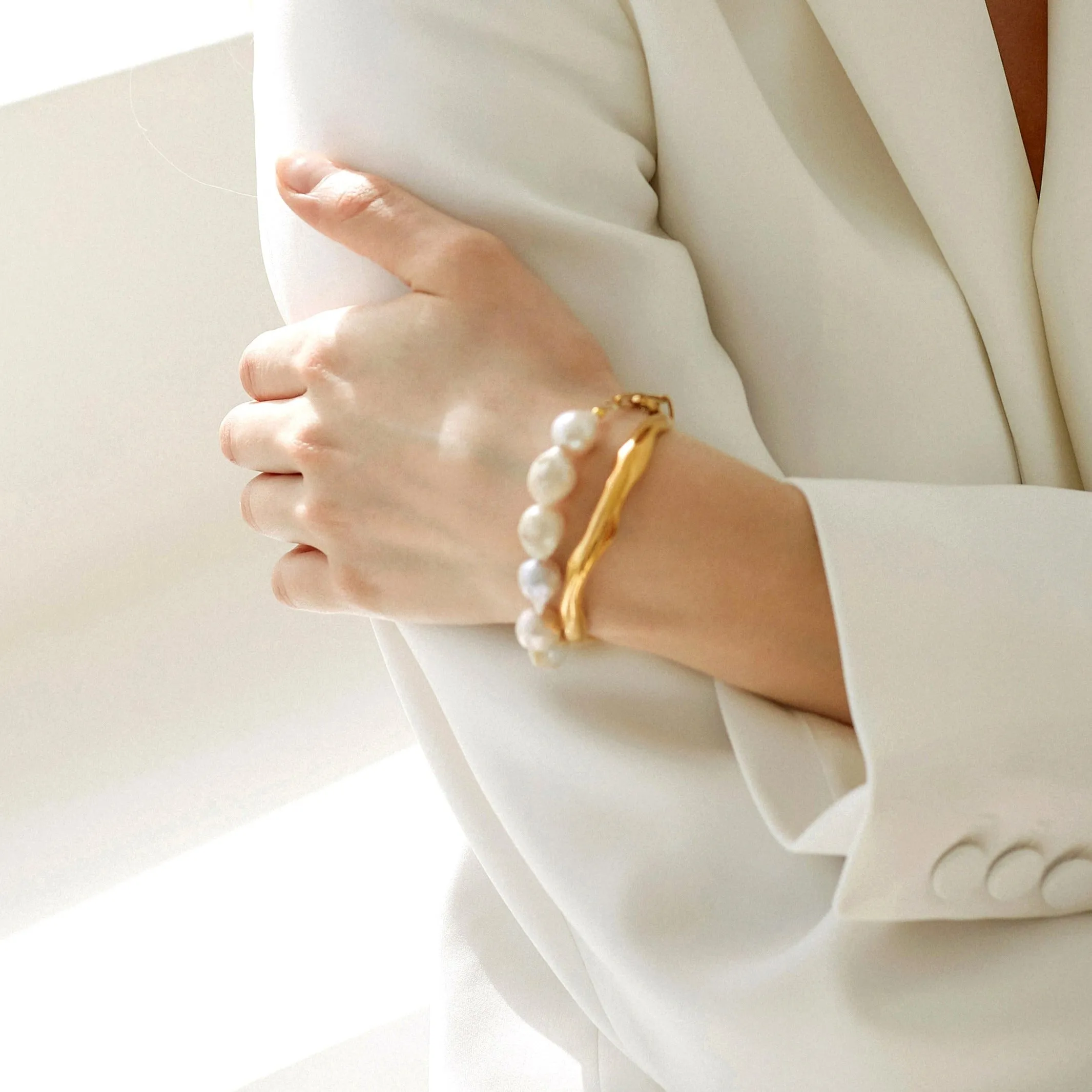 Bracelet "Lanvin pearls"