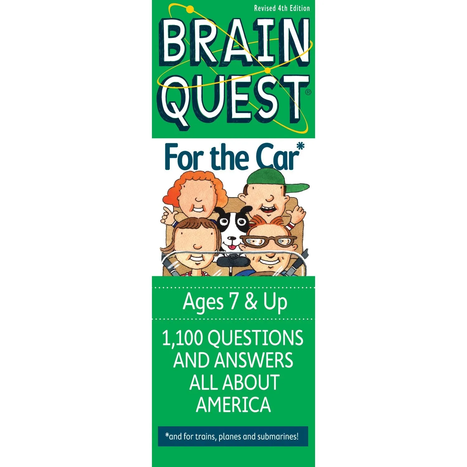 Brain Quest for the Car: 1,100 Questions and Answers All About America