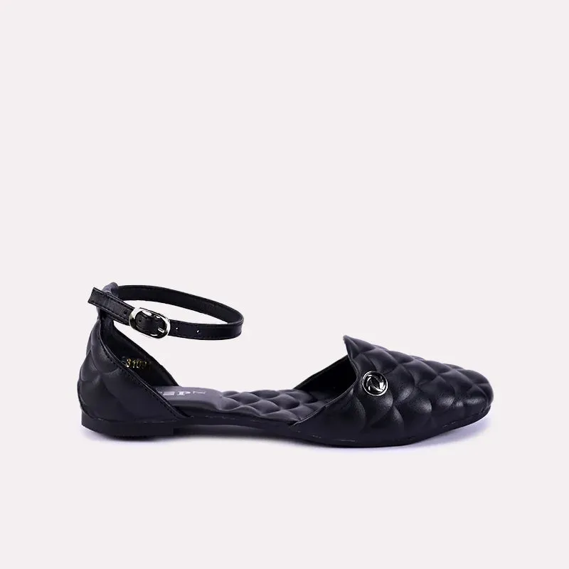 Camellia Black Casual Pumps 0431091