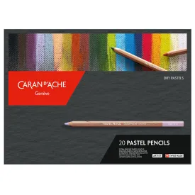 Caran d'Ache Pastel Pencil Assorted Box of 20